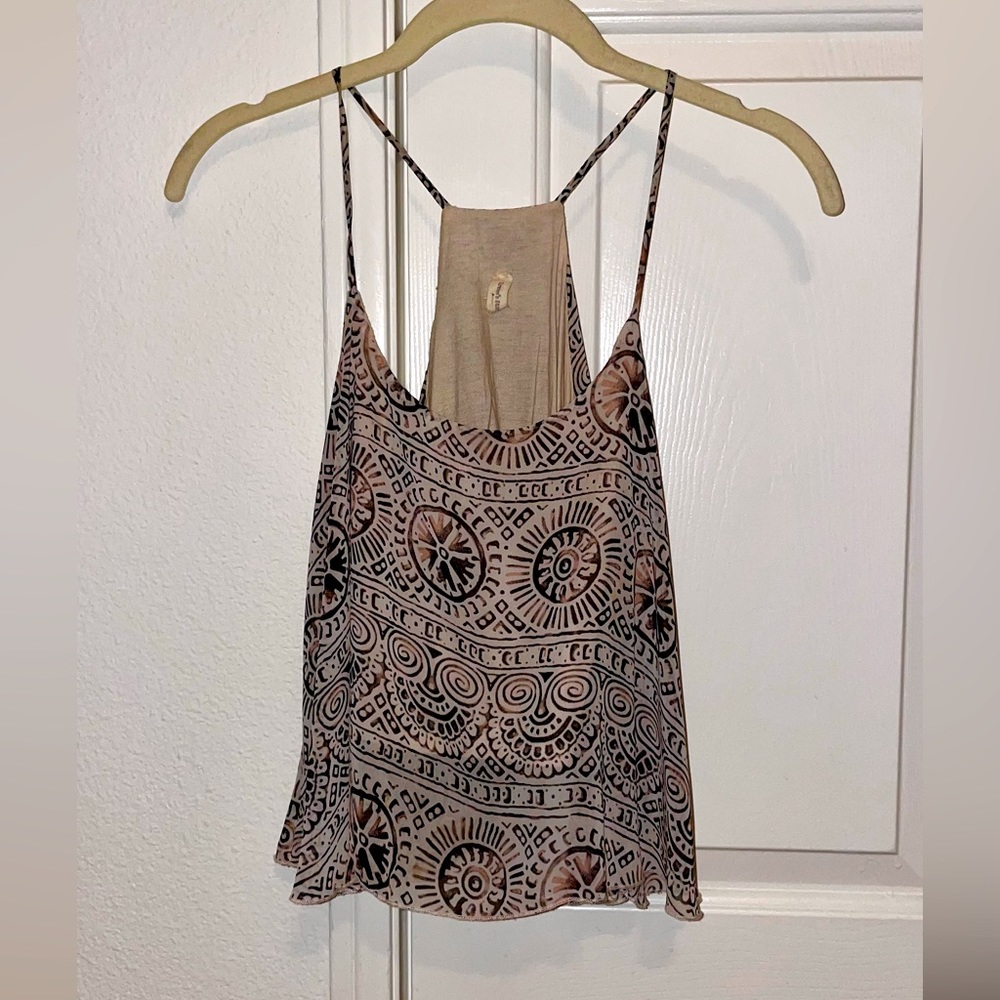 Flowy crop top